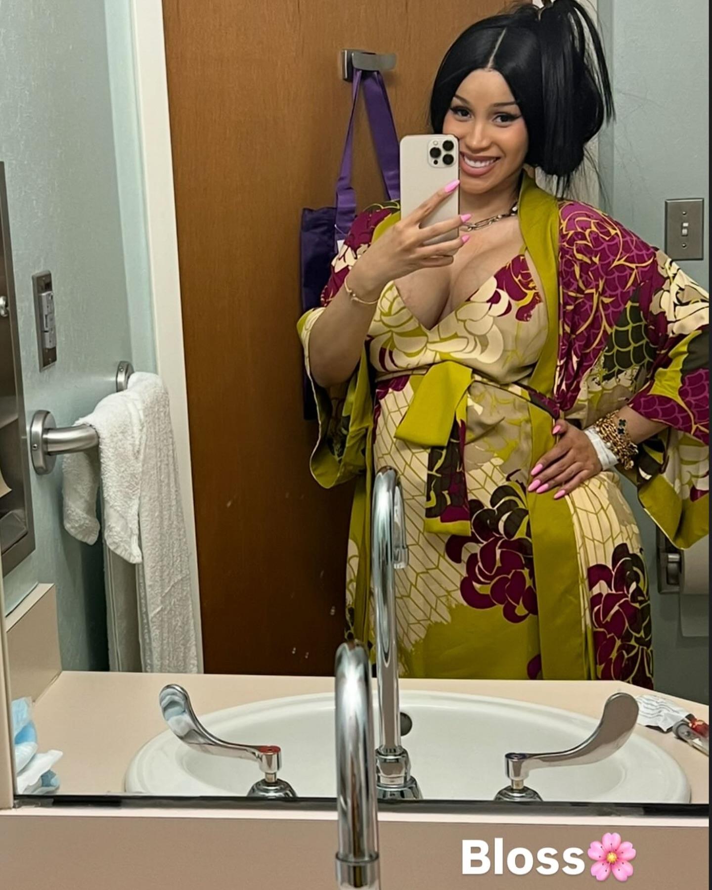 Cardi Bs Calculated Chaos: A Descent into Unhinged Libra-ness… See More!