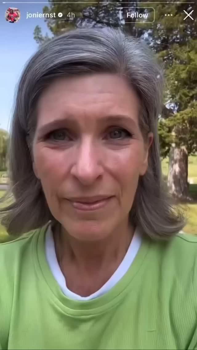 Joni Ernst: A Descent into Despair… or Just Cruel Comedy? 