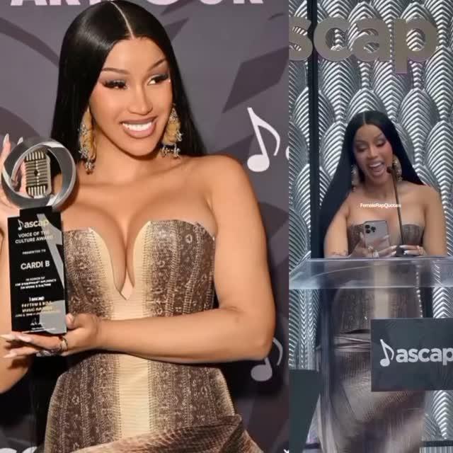 Cardi B: A Calculated Risk – The ASCAP Voice of the Culture Award